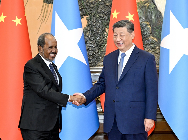 Rais Xi Jinping akutana na Rais wa Somalia